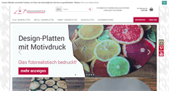 Desktop Screenshot of funkenschutzplatte24.de